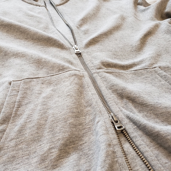 Men's Theory Cotton Zip-Up Sweater - Picture 3 of 9